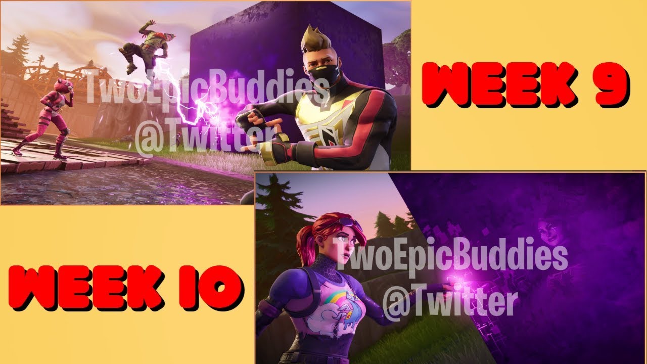 FORTNITE SEASON 5 WEEK 9 AND 10 LOADING SCREEN AND SECRET BANNERS LEAKED