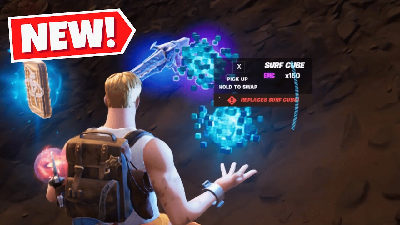 Fortnite Surf Cube Gameplay Update
