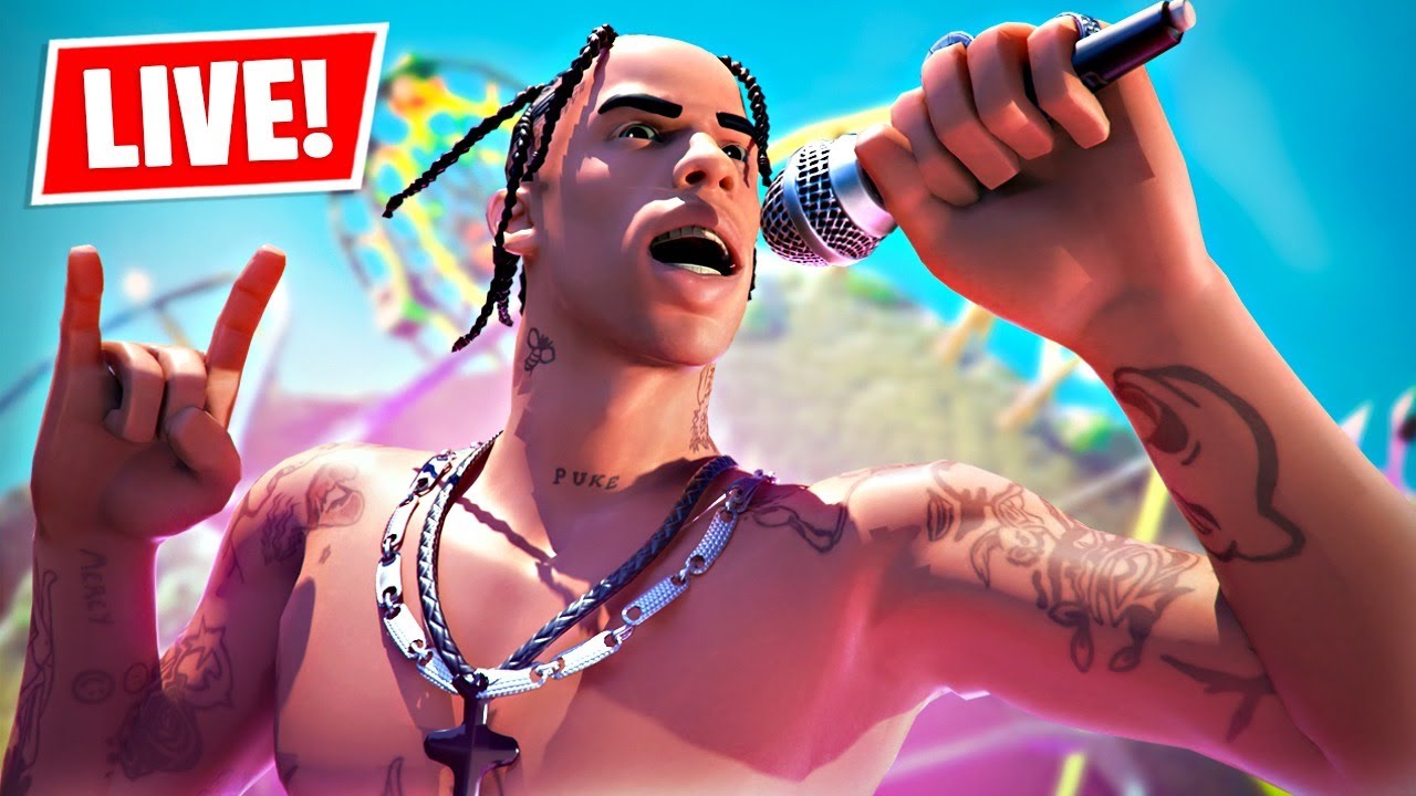 FORTNITE *TRAVIS SCOTT* LIVE EVENT!! (Fortnite Battle Royale)