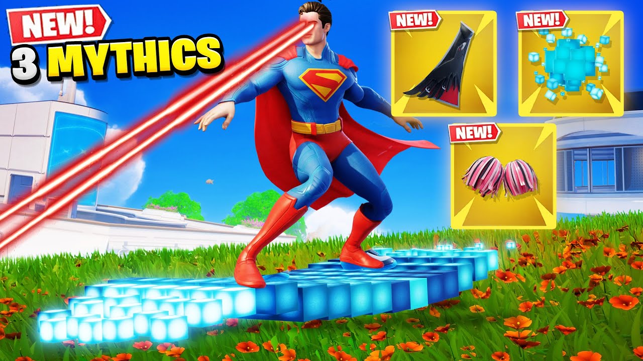 Fortnite’s *BIGGEST* MYTHIC Update is HERE! (3 Mythics)