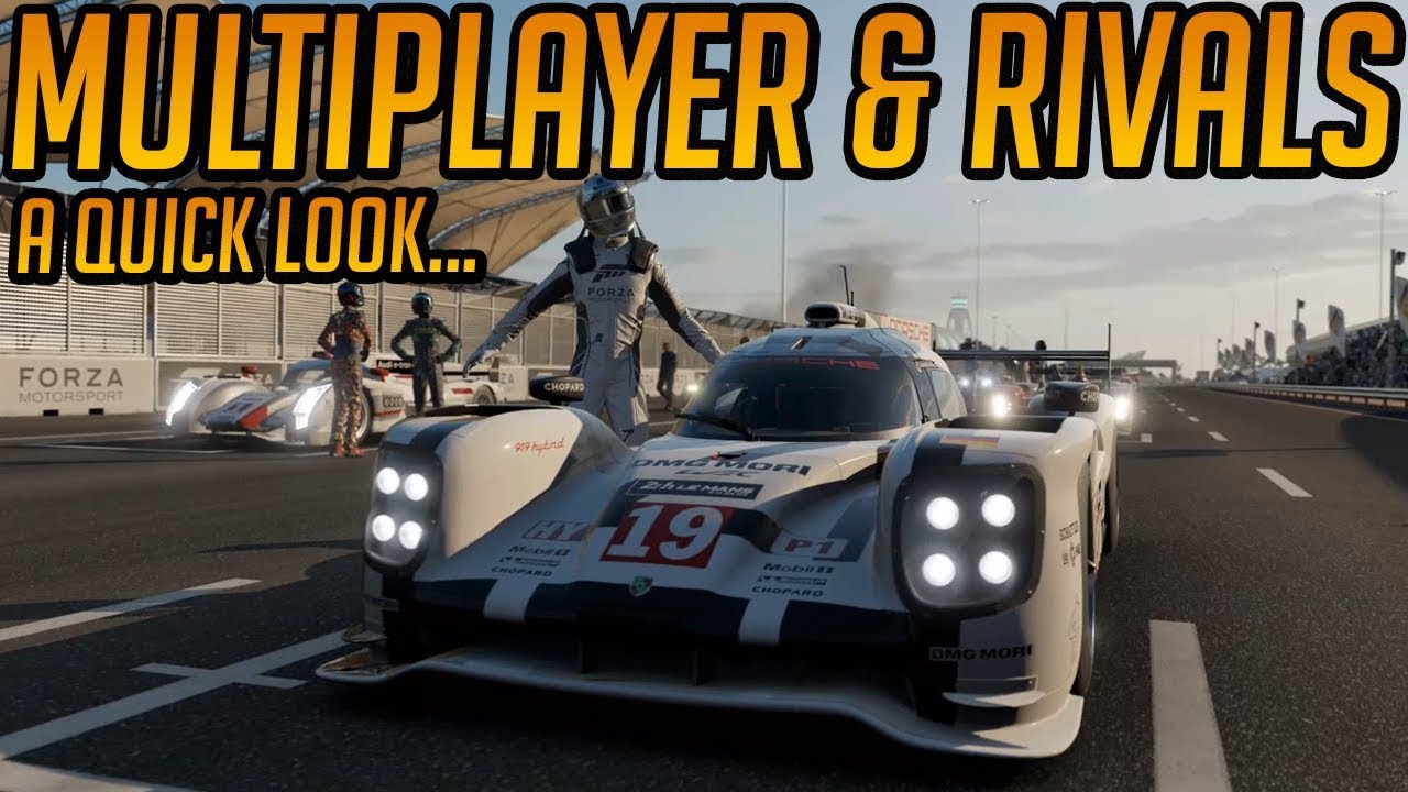 Forza 7 Multiplayer & Rivals Mode (A Quick Look)