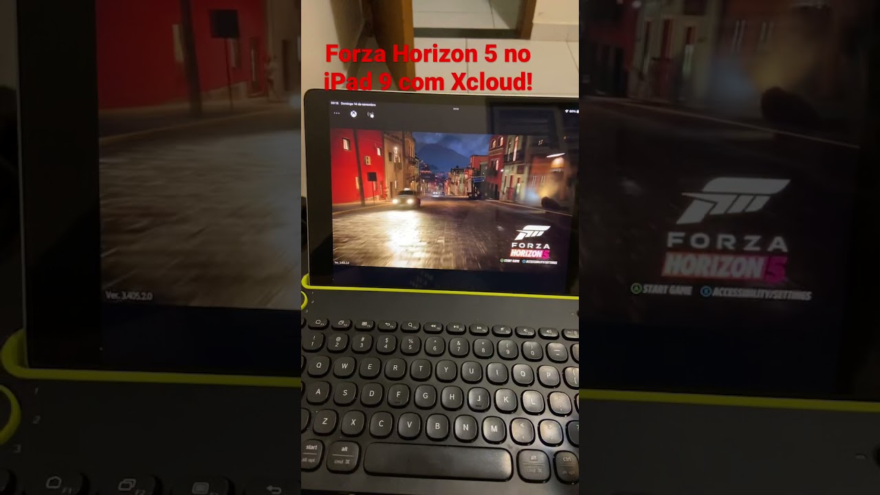 Forza Horizon 5 no iPad 9 #xcloud