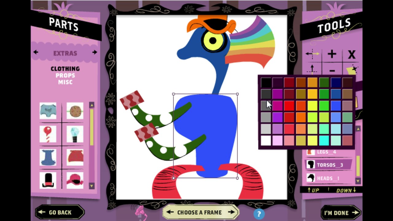 Foster's Home For Imaginary Friends Gallery Of Imagination Gameplay Part #1  Creating A Picture