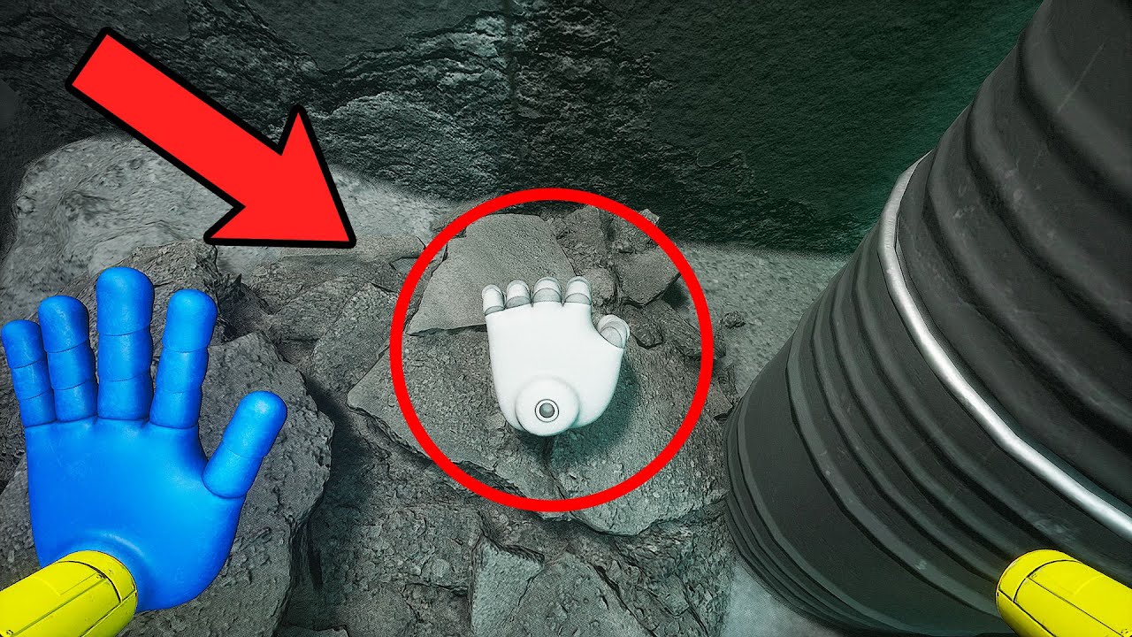 Found the Secret WHITE HAND from CHAPTER 3! (Poppy Playtime: Chapter 2)