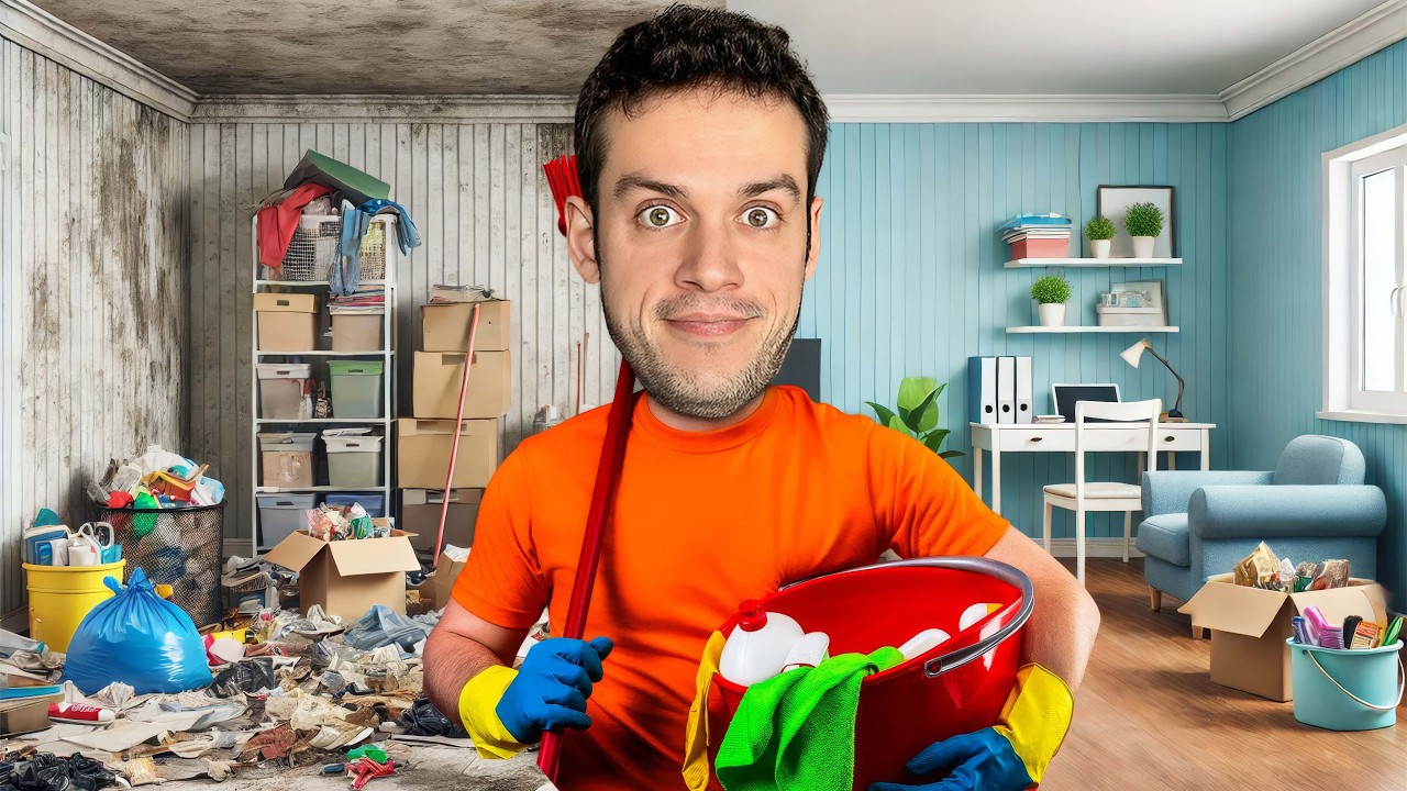 FOŞUR FOŞUR ÇÖP EVİ TEMİZLEDİK! ft. @cemozkok8929