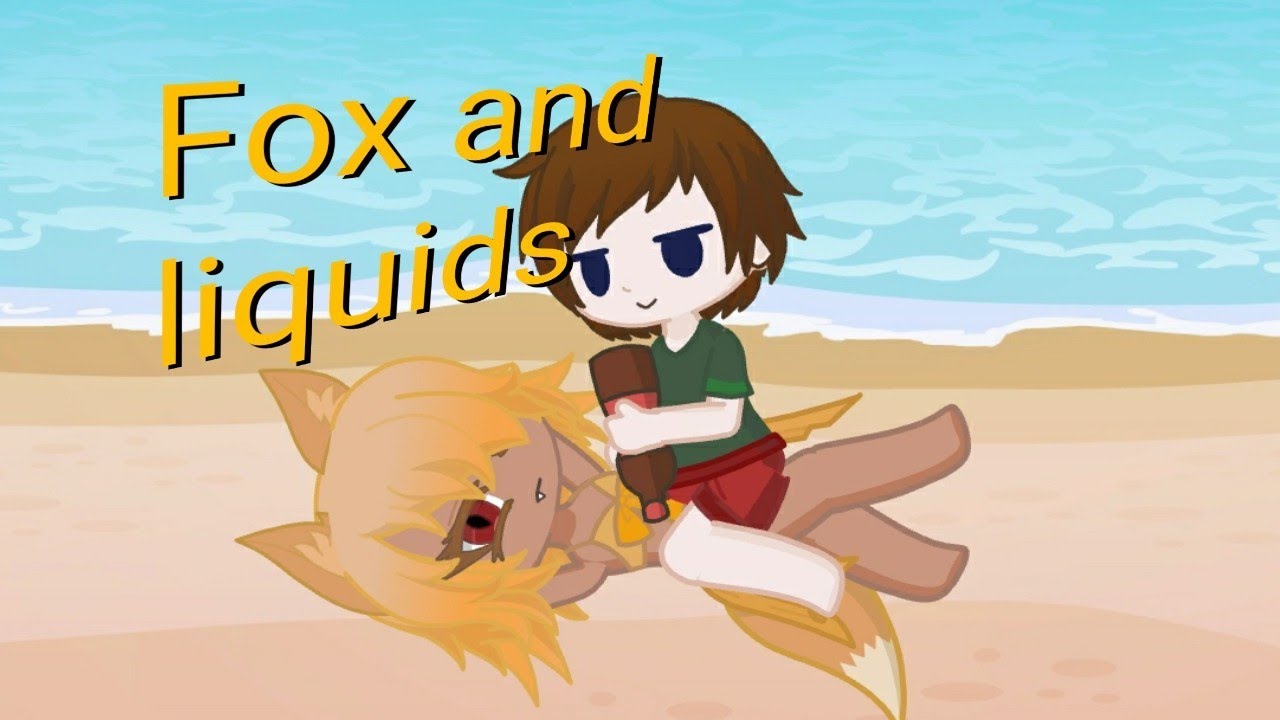 Fox and liquids || Gacha ⚠️Inflation/Stuffing ⚠️ request by @javaora1561
