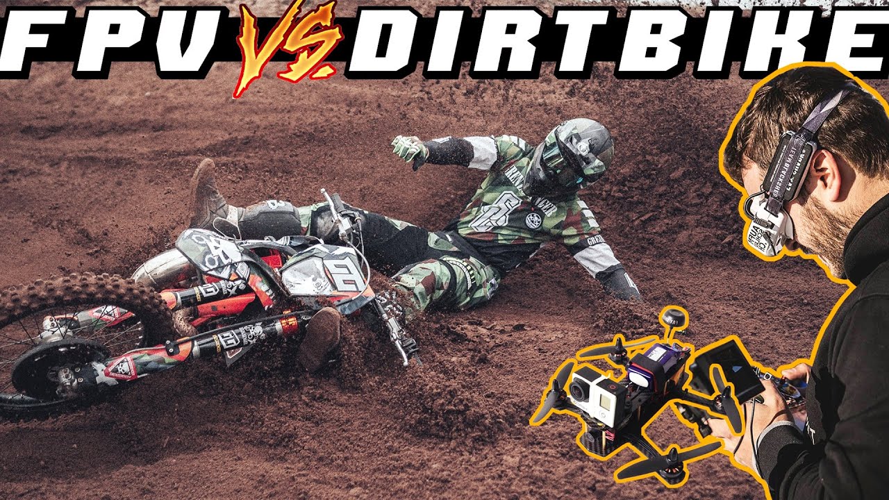 FPV Drone vs Dirt Bike | Grenzgaenger