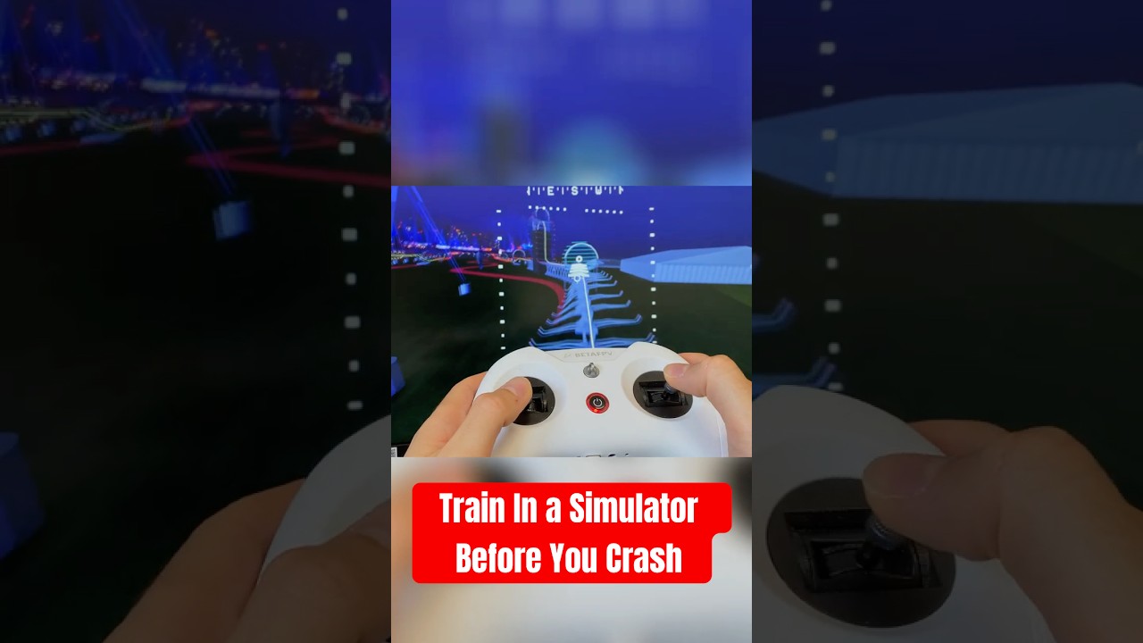 FPV Simulator Training With Cetus X Kit? #fpv #betafpv #liftoff #drone #dronesimulator