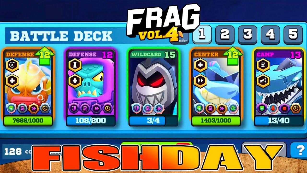 FRAG Pro Shooter - fishday🦈Gameplay Walkthrough🔥(iOS,Android)