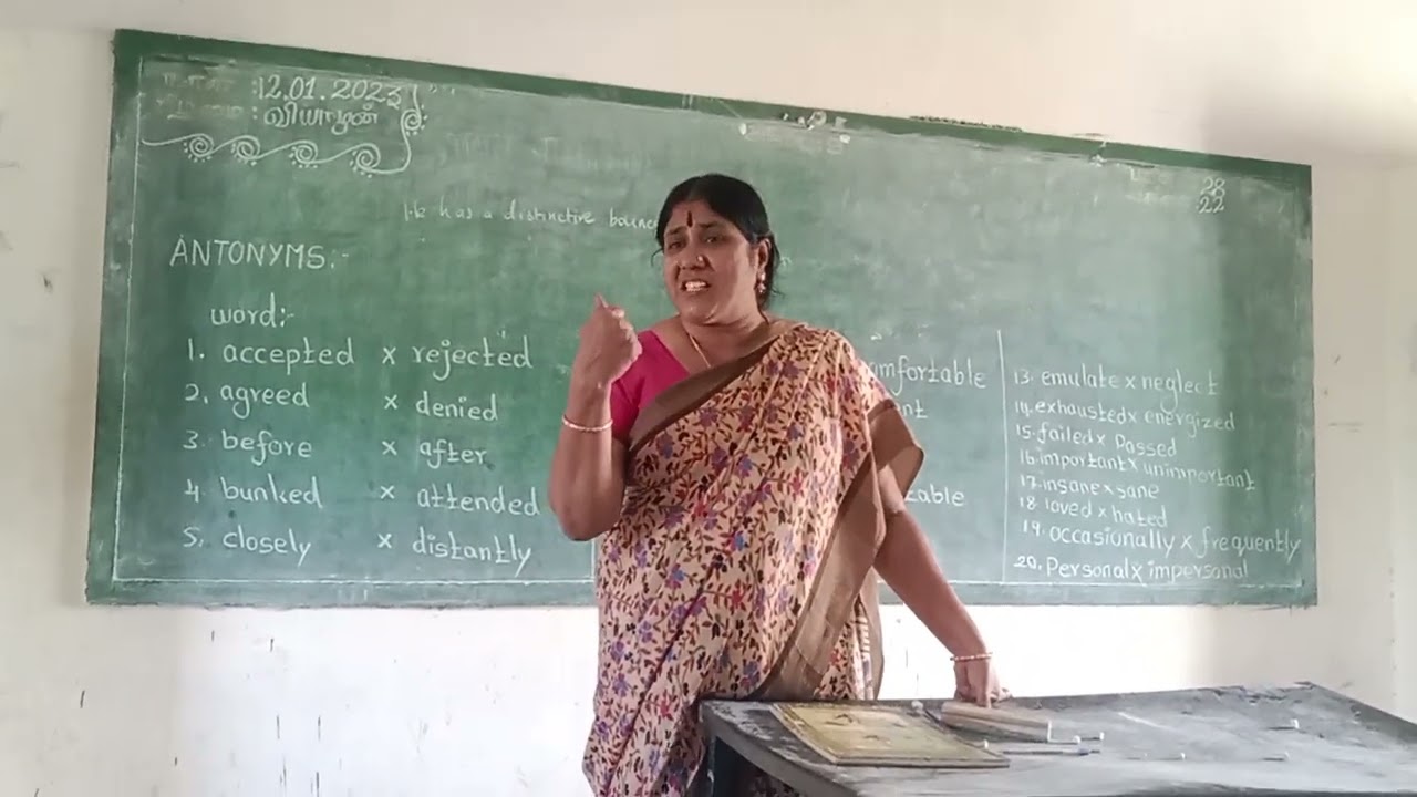 Frame sentences in English spontaneously with 40 Antonyms in English