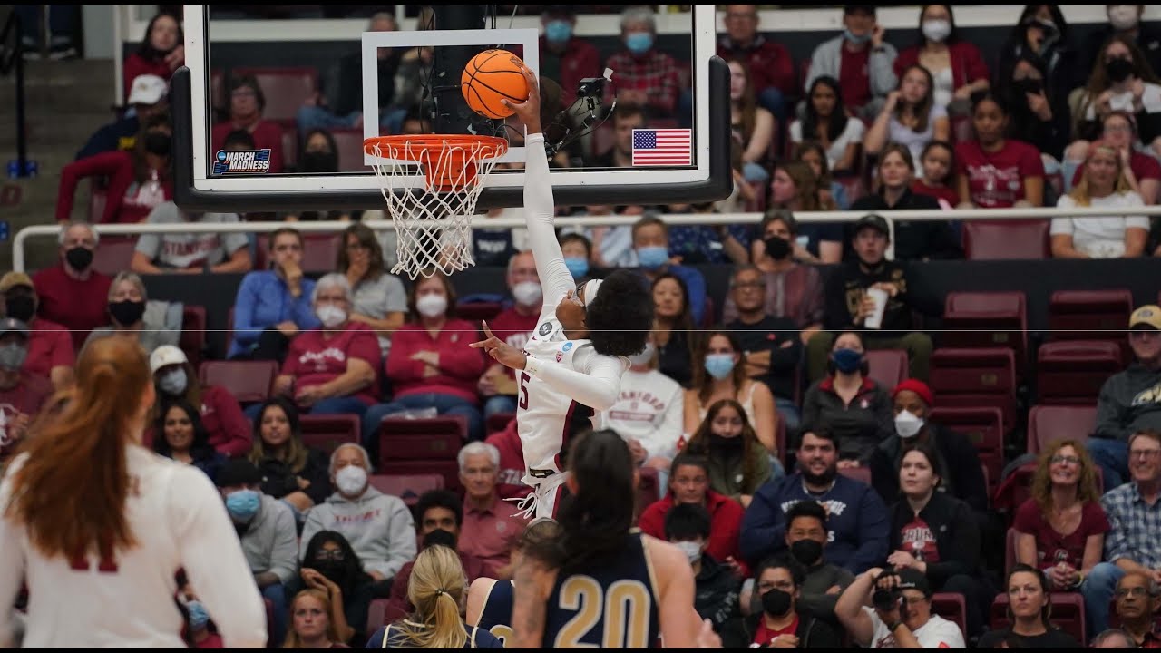 Fran Belibi throws down first dunk in women's NCAA tournament since 2013