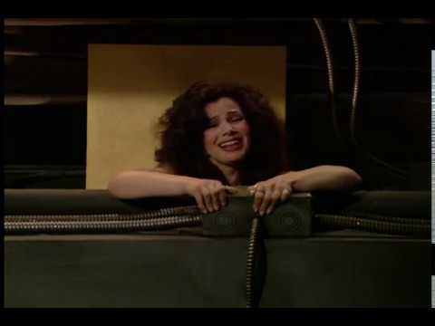 Fran Drescher & Gail Patrick - Back to Back - Feet on face in elevator