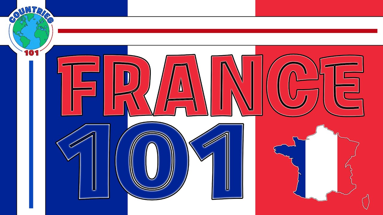 France 101 - Explained in 2 minutes (size, population, info, flag, coat of arms)