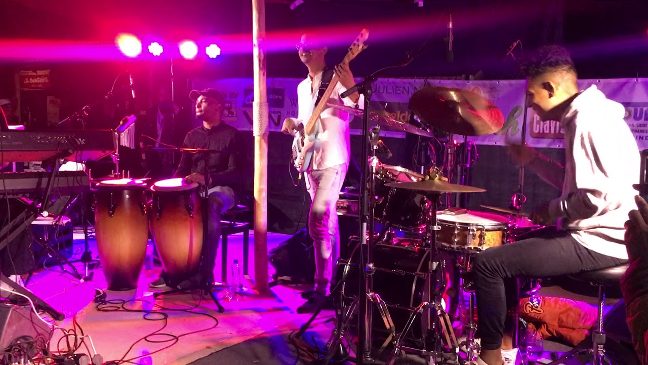 Frank McComb 1 Delft Jazz with incredible substitute drummer Kick Woudstra