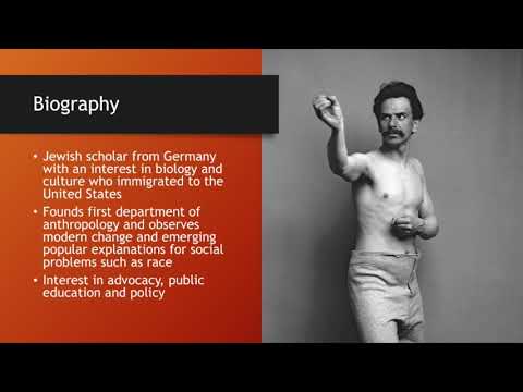 Franz Boas & Defining Anthropology