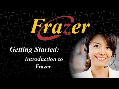 Frazer Tutorial - Introduction to Frazer