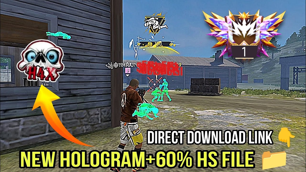 FREE FIRE HEADSHOT CONFIG + HOLOGRAM HACK [ Download link ]