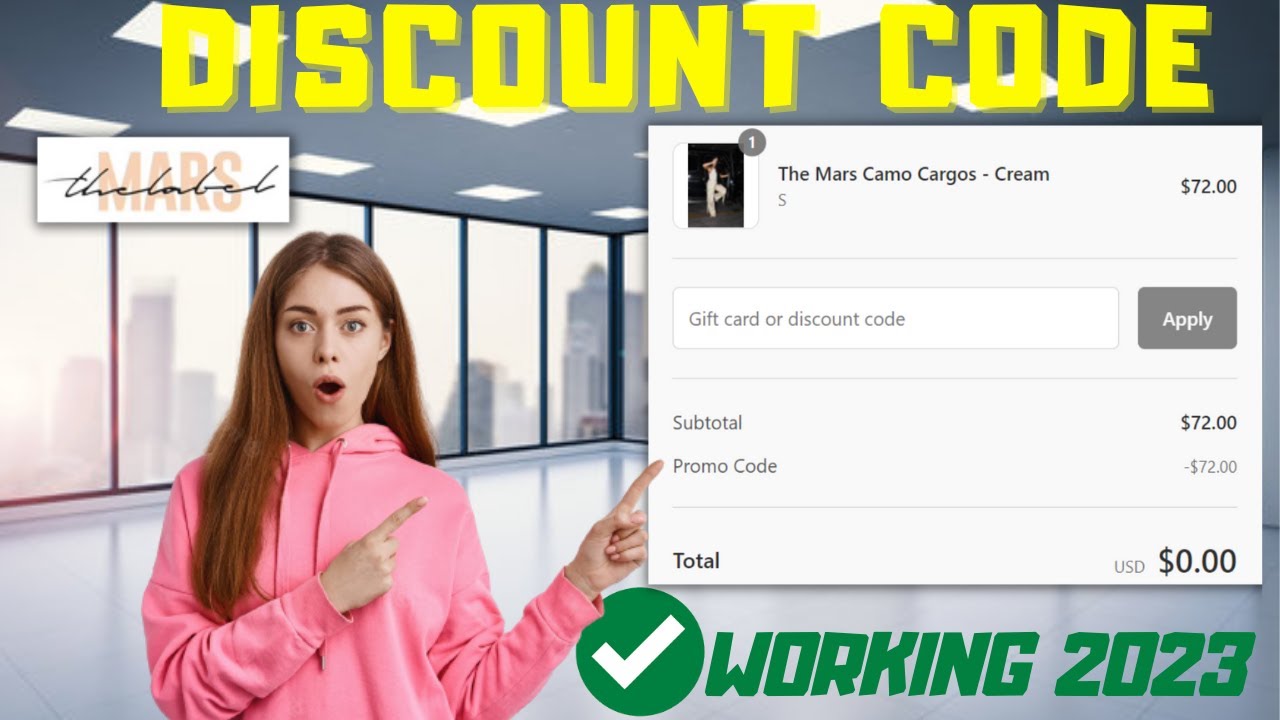 FREE Mars The Label Promo Code 2023 😍 REAL 100% OFF Mars The Label Discount Code ✔️