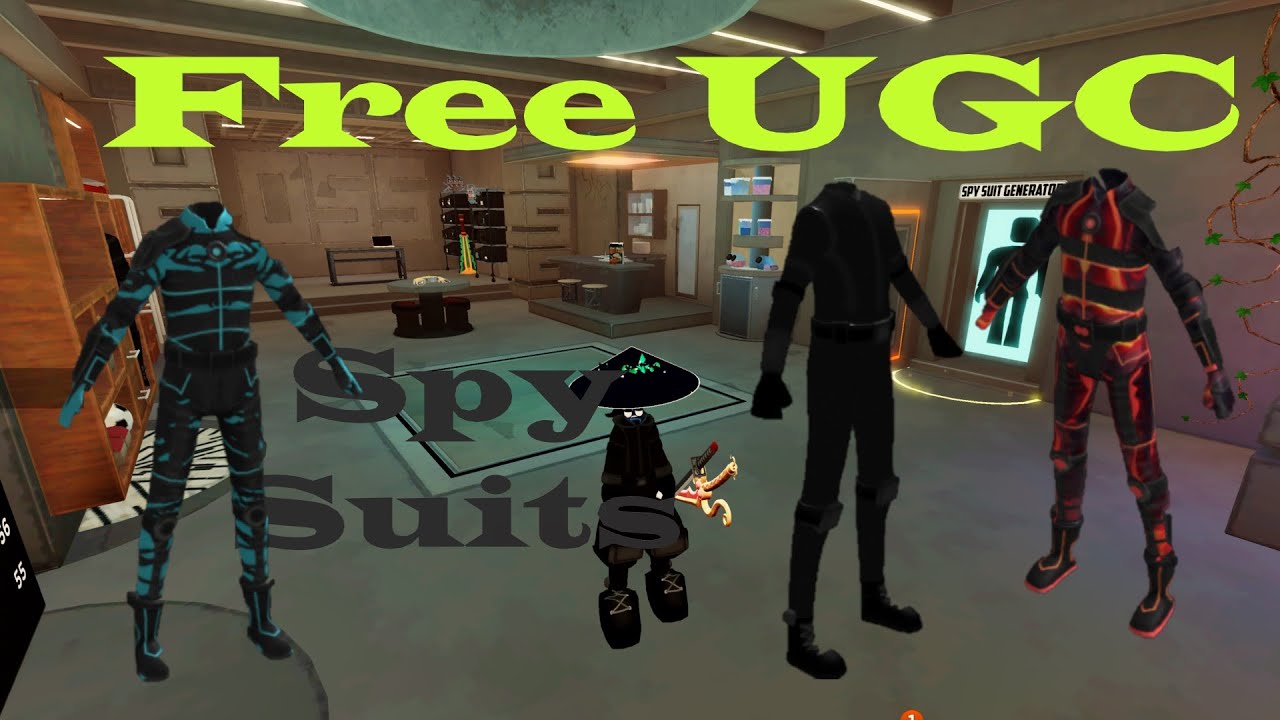 Free Roblox Limited UGC Spy Suit in Spy Kids Armageddon Hyskor Run Roblox Most Drives Coins