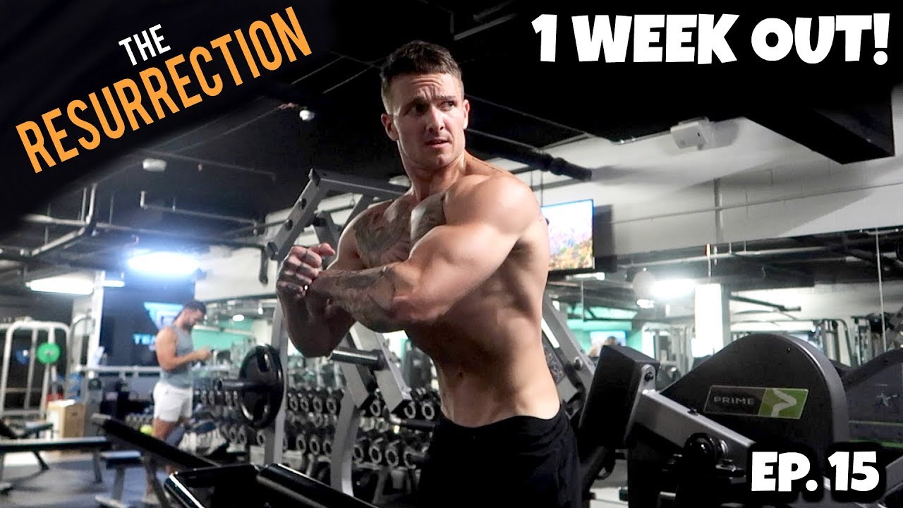 FREEZMA - The Resurrection | One Week Out From Comp!! | Physique Update + Chest Day