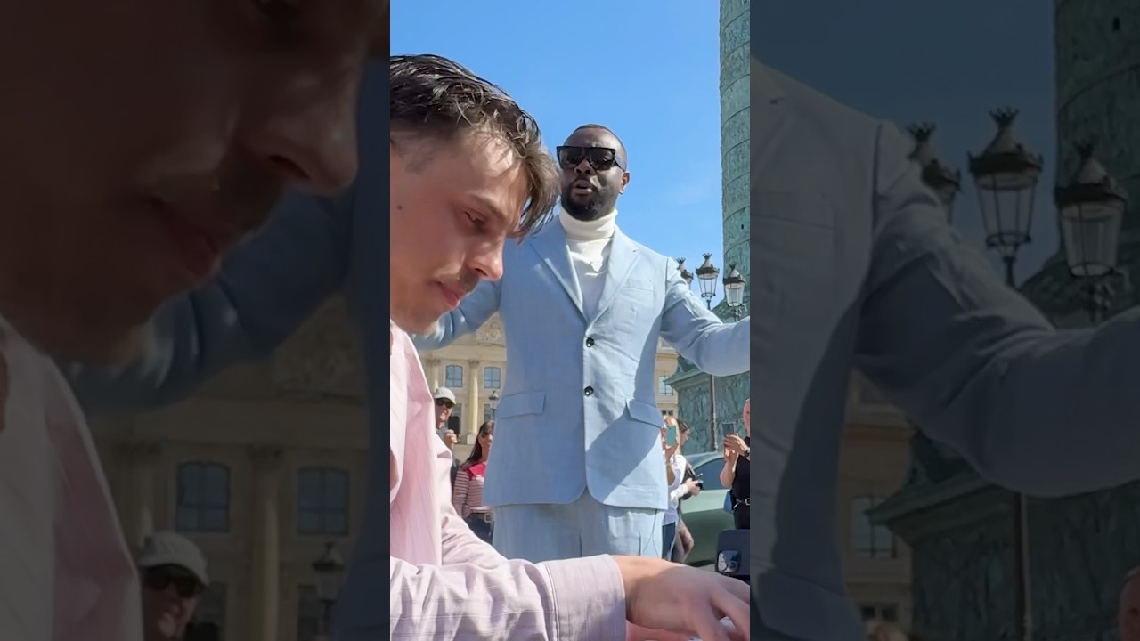 French star GIMS shocks everyone singing NINAO in public.. 🤯🤯 ​⁠feat. @GIMS