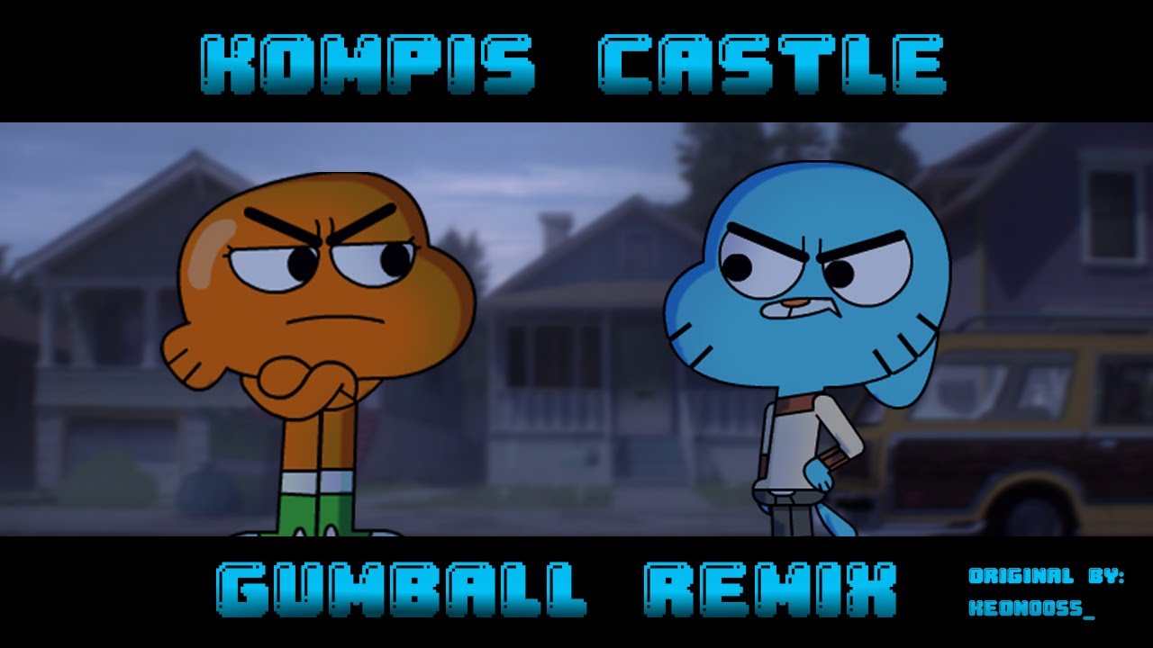 Friday Night Funkin - Kompis Castle Gumball Remix | Original by @Keon5500_