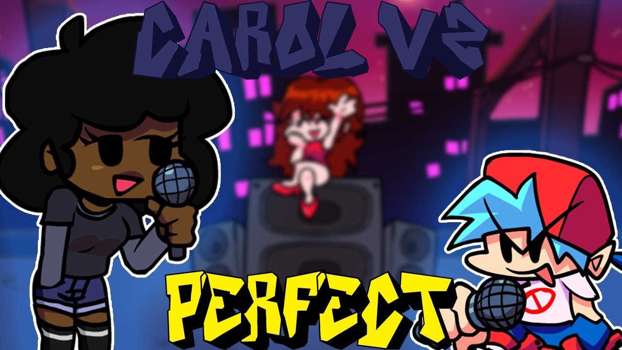 Friday Night Funkin' - Perfect Combo - Carol v2 Mod UPDATE [HARD]