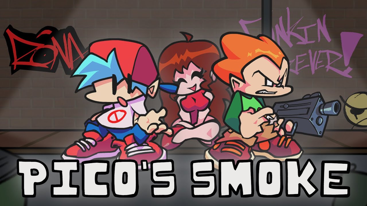 Friday Night Funkin' - Pico's Smoke Break (Pico Oneshot Mod)