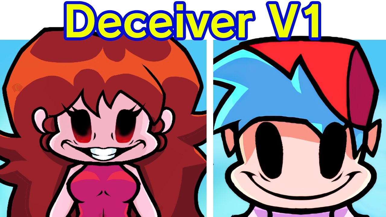 Friday Night Funkin' Deceiver V1 FULL WEEK | BF & GF in Roblox: Identity Fraud (FNF Mod)