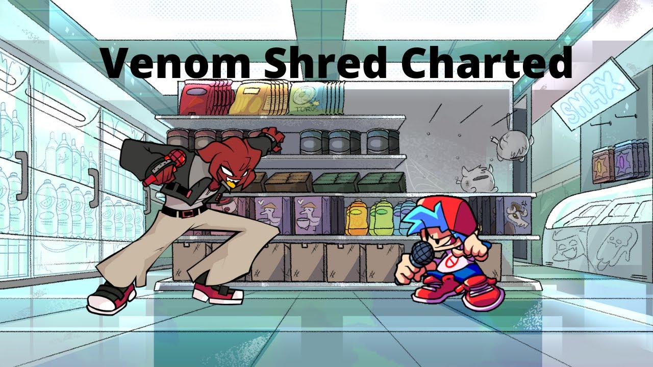 FRIDAY NIGHT FUNKIN VENOM SHRED CHARTED UNOFFICIAL