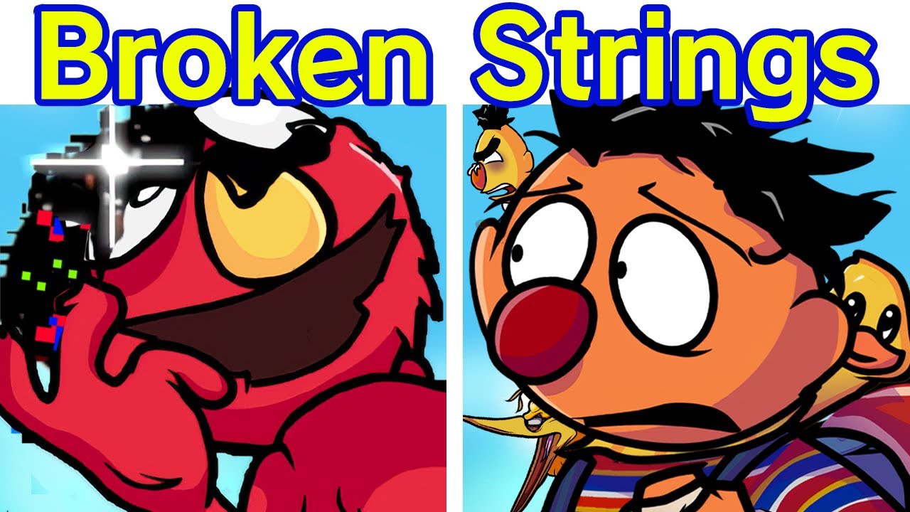 Friday Night Funkin' VS BROKEN STRINGS | Glitch | TANTRUM (Learn With Pibby x FNF Mod)