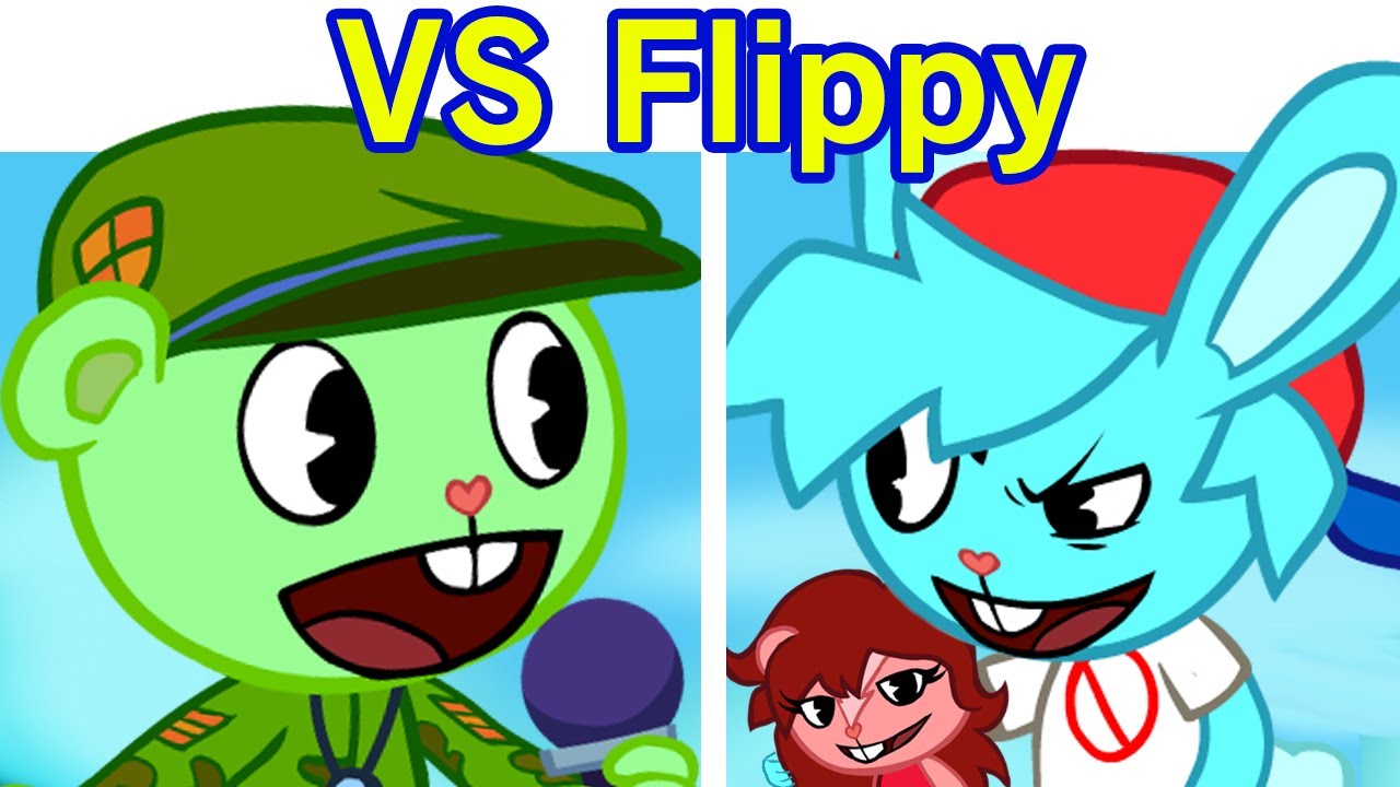 Friday Night Funkin' VS Flippy - Happy Tree Funkers FULL WEEK (FNF Mod) (Happy Tree Friends)