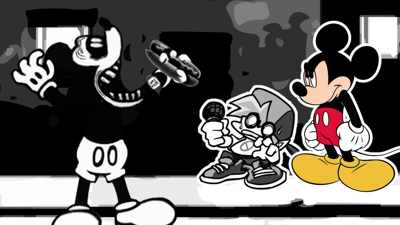 Friday Night Funkin' VS Mickey Mouse | FNF Mod - EXTREMELY HAPPY Song by Insane Mickey