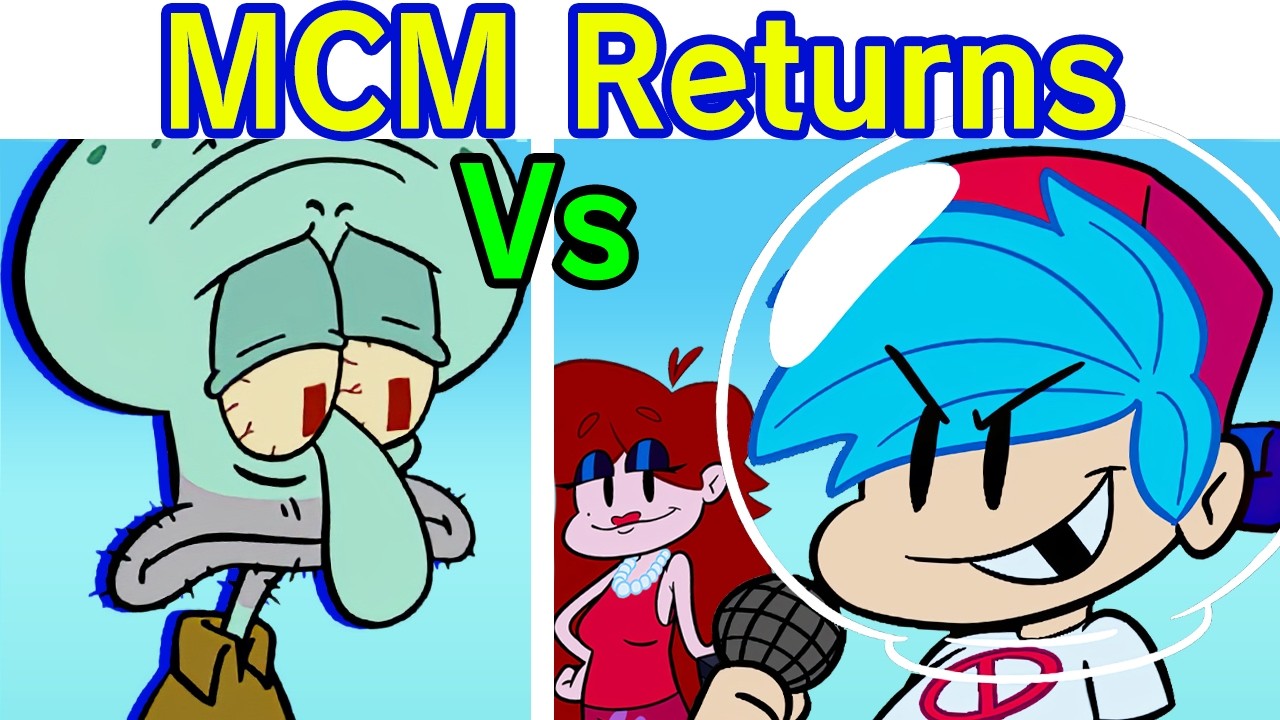 Friday Night Funkin' VS Mistful Crimson Morning DEMO (Squidward, Spongebob) (FNF Mod) (MCM Update)