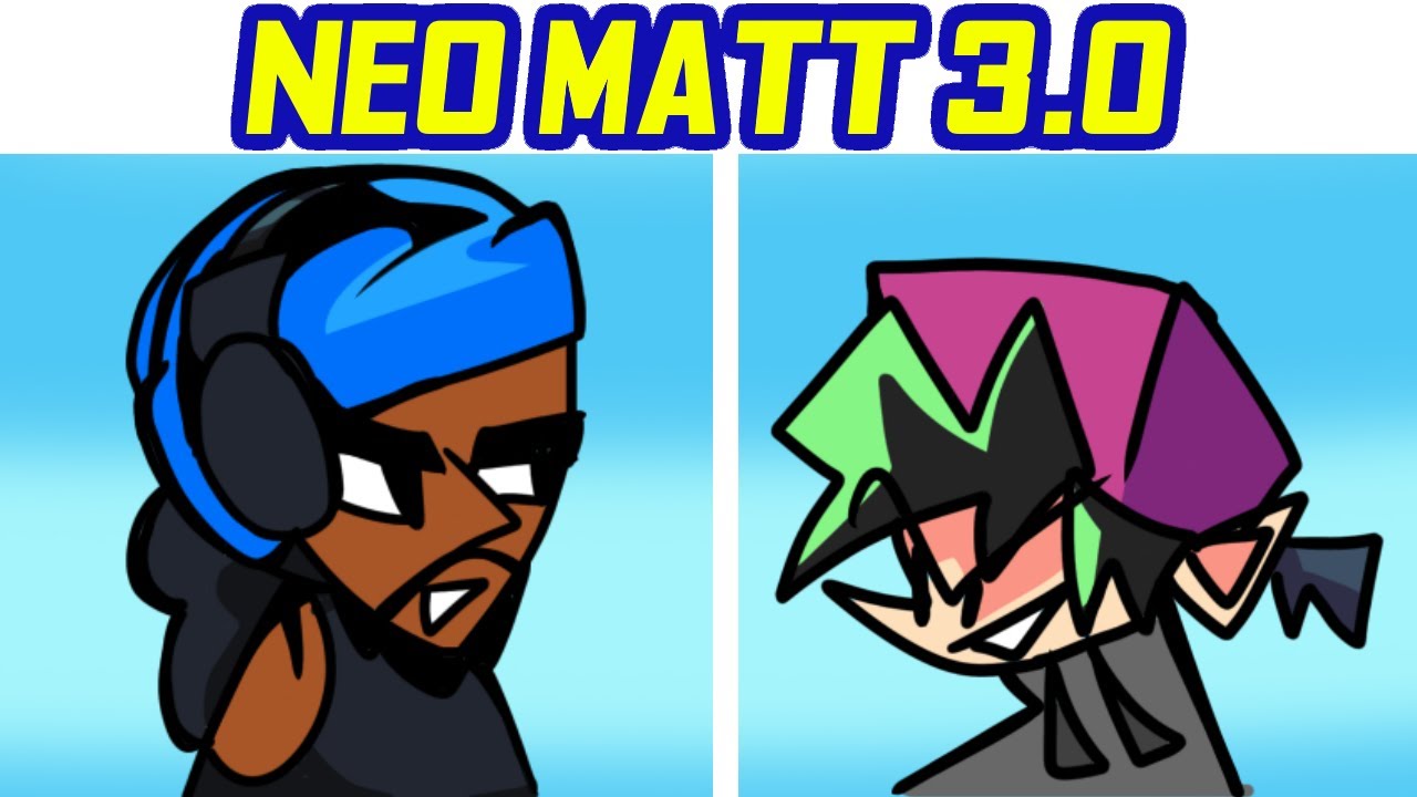 Friday Night Funkin' VS Neo Matt FULL WEEK 1-3 + Cutscenes & All Endings (FNF Mods/Hard) Mod Update