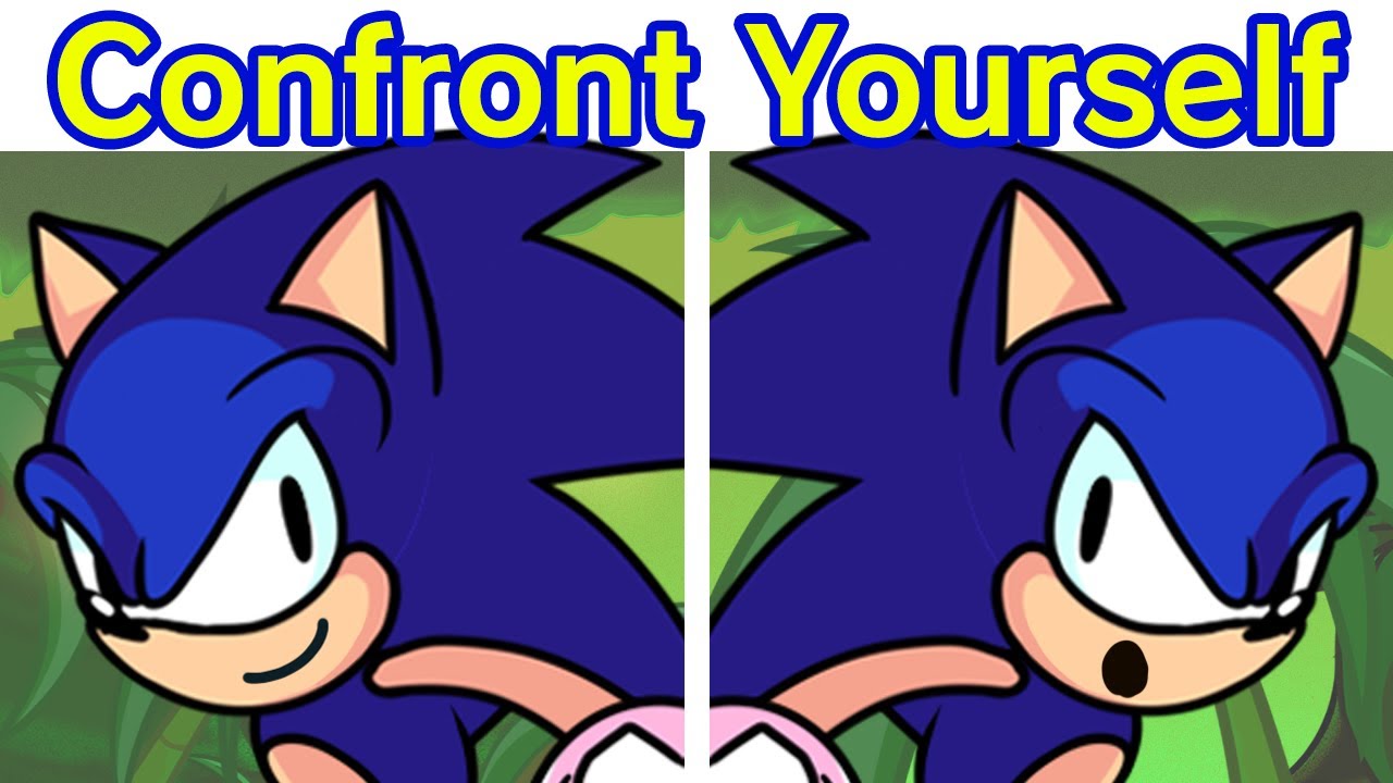 Friday Night Funkin' VS SONIC.EXE - Confronting Yourself | Run Sonic Run! (FNF Mod/Fake Evil Sonic)