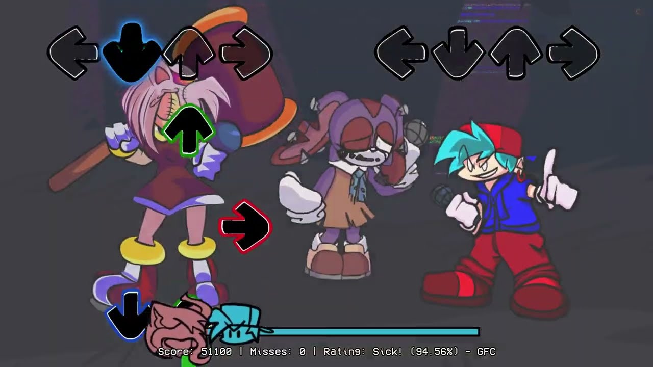 Friday Night Funkin' VS SONIC.EXE Hell Reborn V1 FULL WEEK + Cutscenes & Sally.EXE (FNF Mod/Encore)
