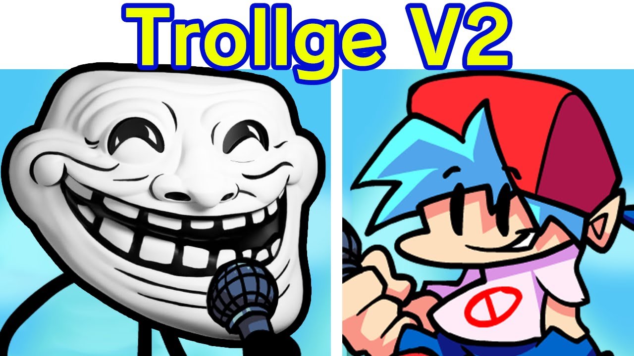Friday Night Funkin' VS Trollge V2 | Funkin Physics 2.0 Cutscenes (FNF Mod/Troll Incident/Trollface)