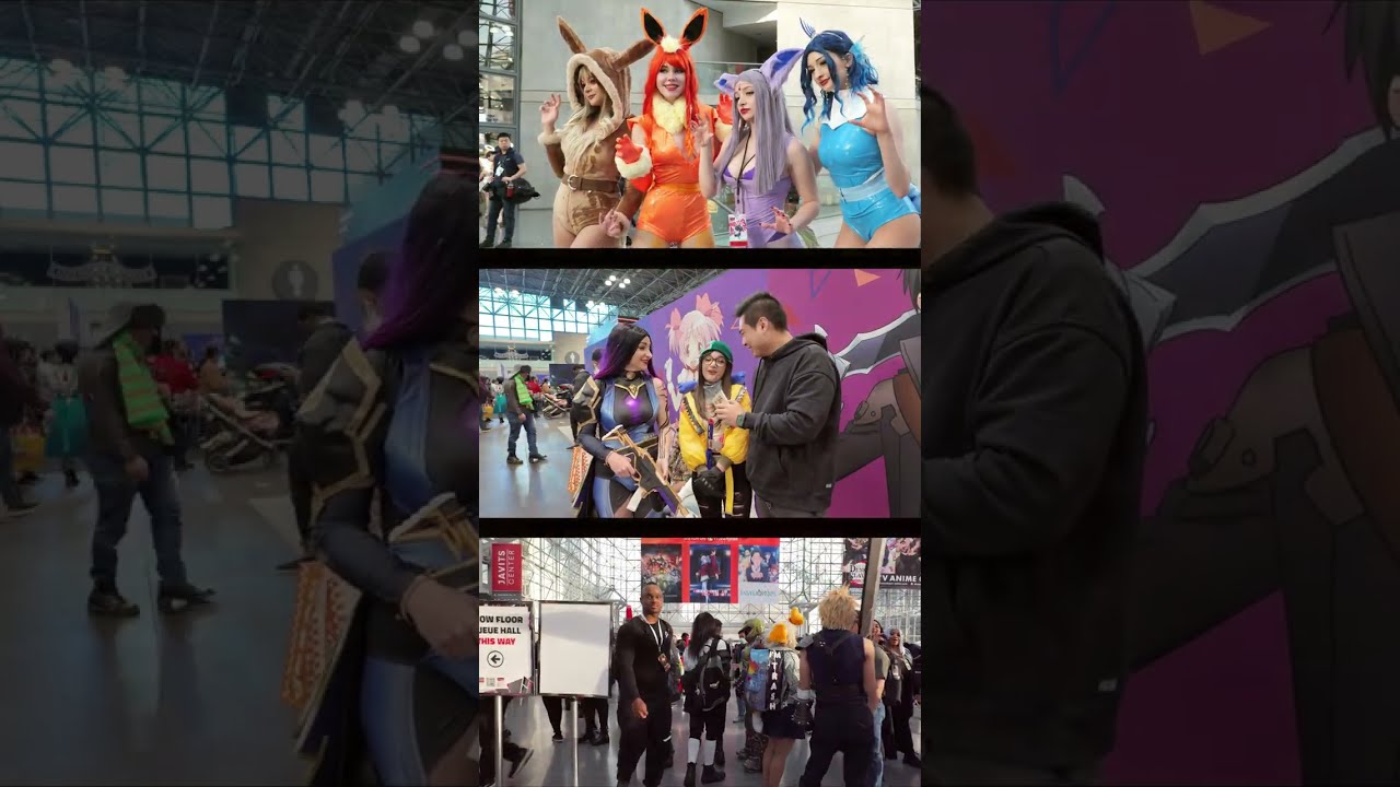 Friday&Saturday's best cosplayers top influencers at #animenyc cherrymandyxo sparkysantwitch cplaya2