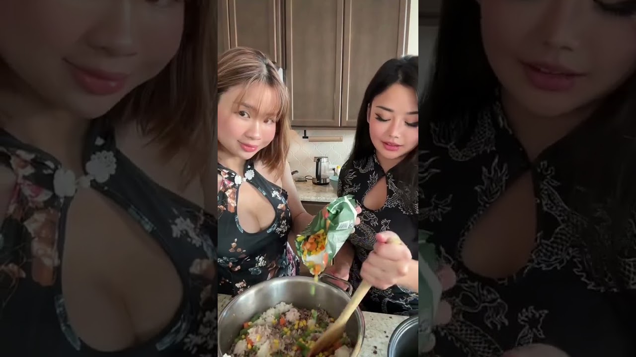 Fried rice ❤️ @imyujia on IG #shorts #viral #thehalococo