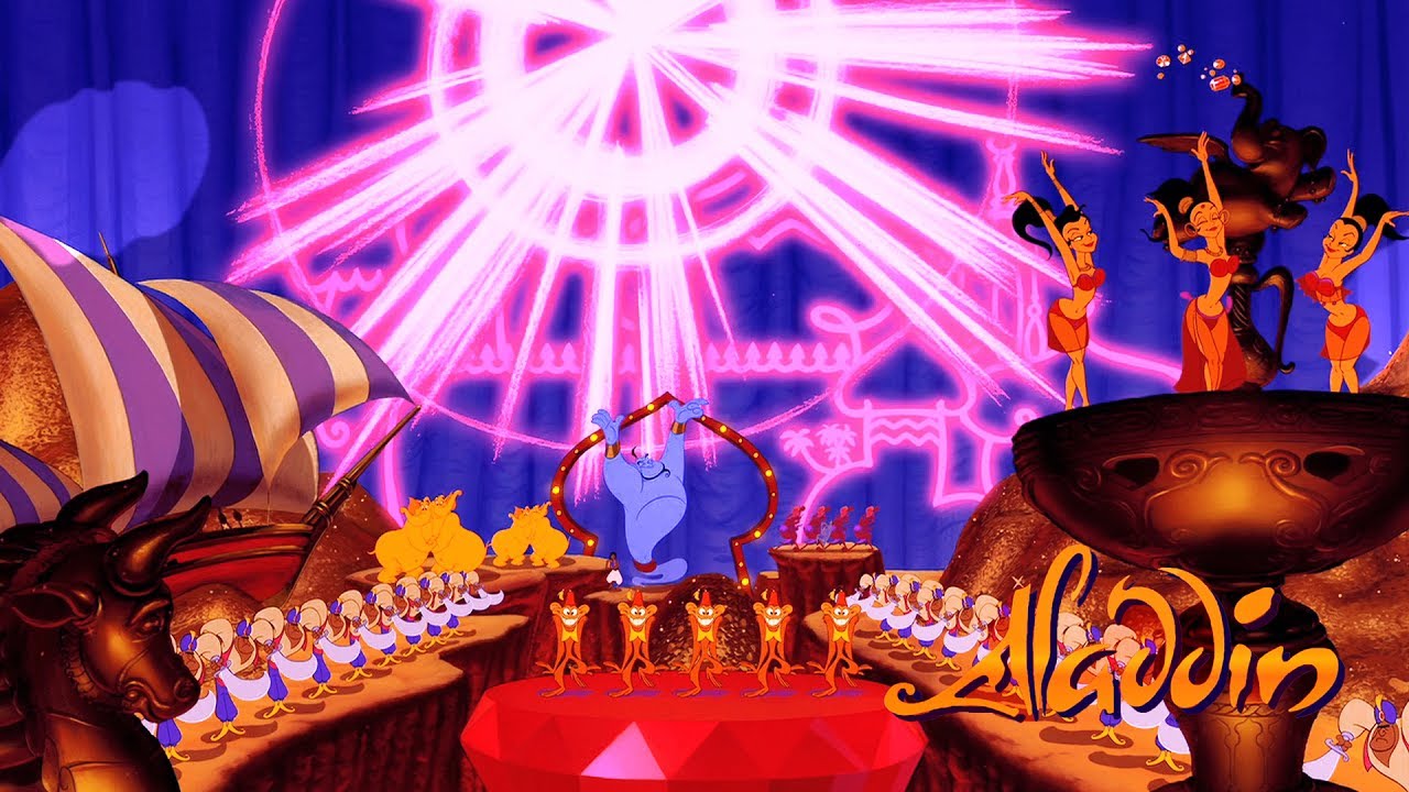 Friend Like Me - Robin Williams - Sing along from Walt Disney's Aladdin