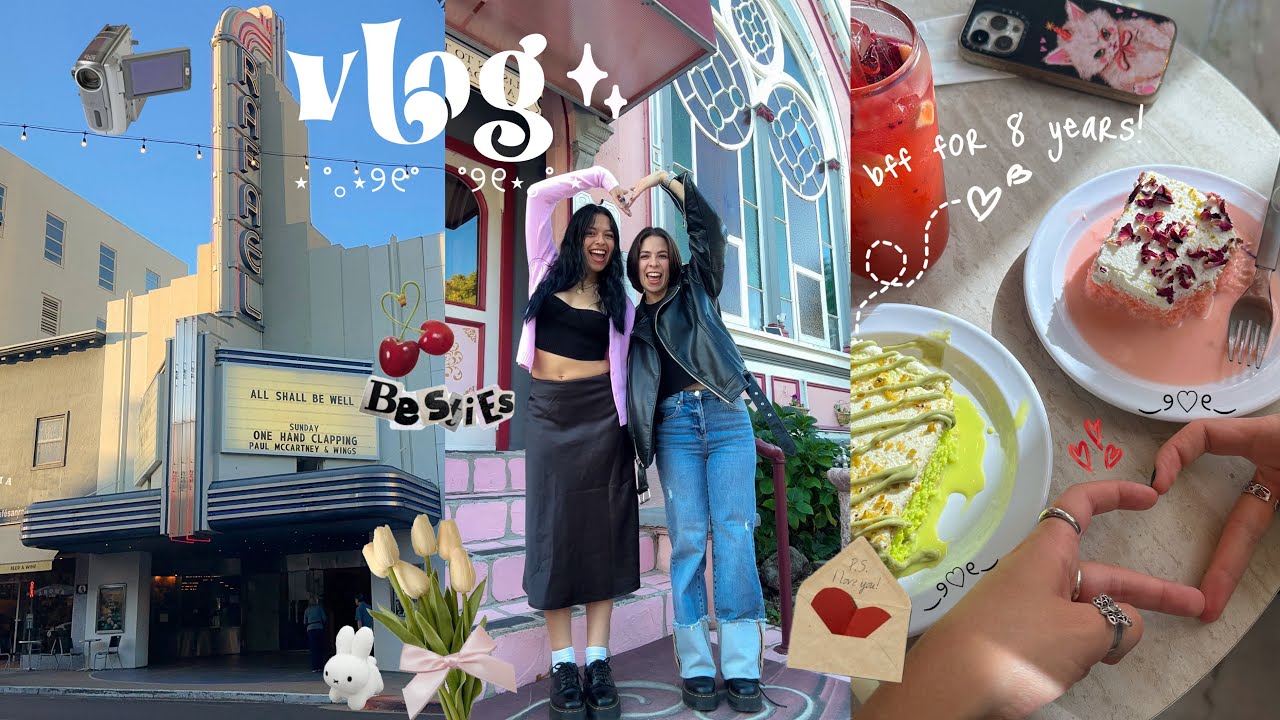 FRIENDAVERSARY w/ FERN VLOG [cafe, movie, dinner]