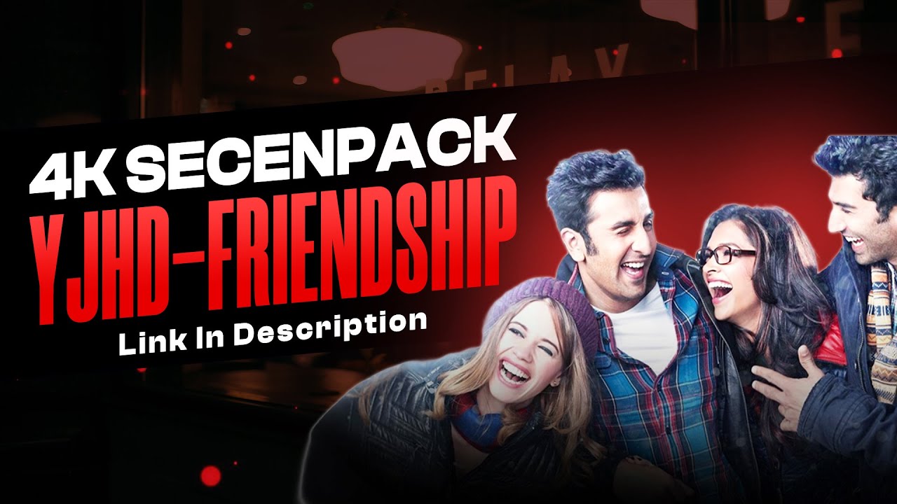 Friendship Scene Pack | YJHD Friendship Scene's | Bollywood Movie SP #twixtor #yjhd  #scenepacks