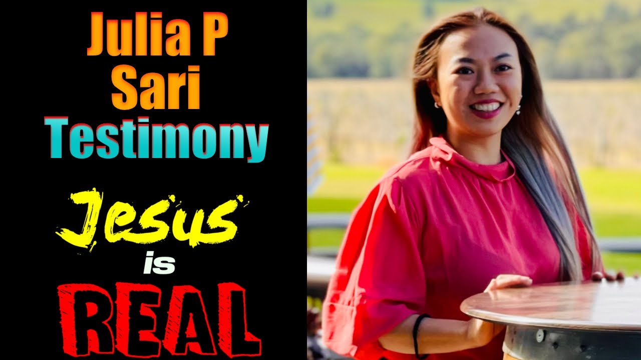 From Buddhist to Christian | Jesus is REAL | Julia P Sari Testimony