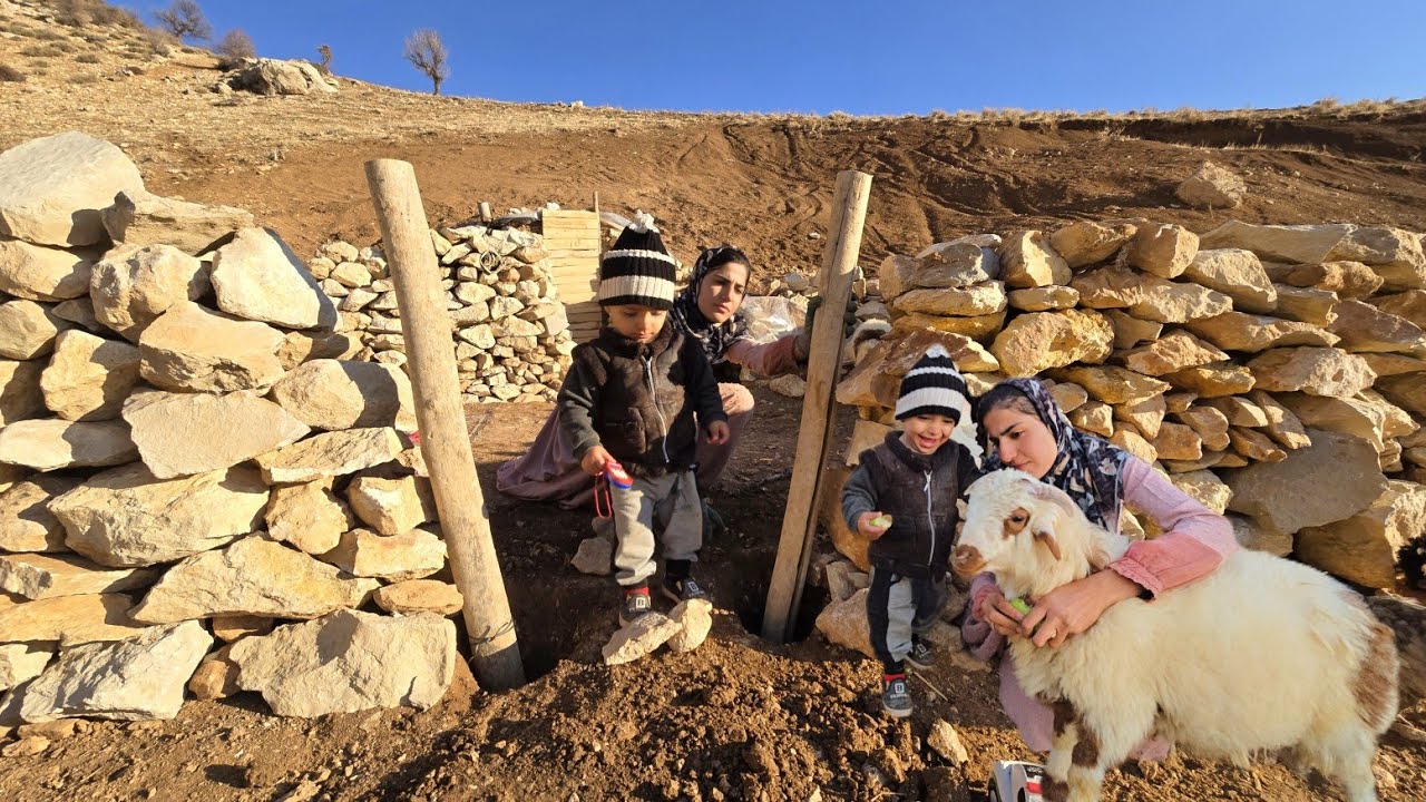 From Cave to Nomadic Life: The Story of Shiva and Her Orphan Child in the Mountains