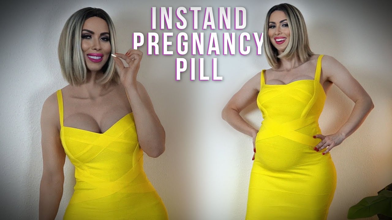 From Flat to 9 Months Pregnant in Seconds!? (Shocking Transformation) #pregnant #comedy #inflation