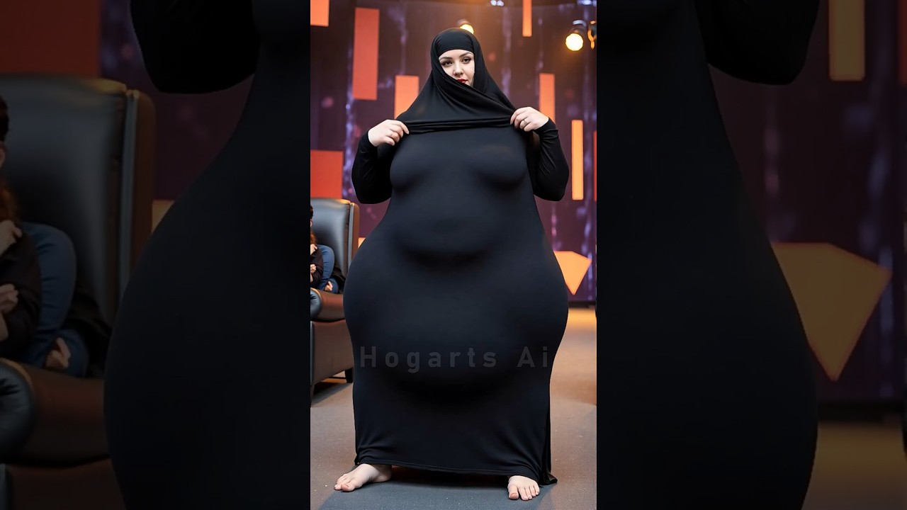From Giant Chaos to Modest Grace: Unbelievable Burqa Transformation 👀🔥 #agt