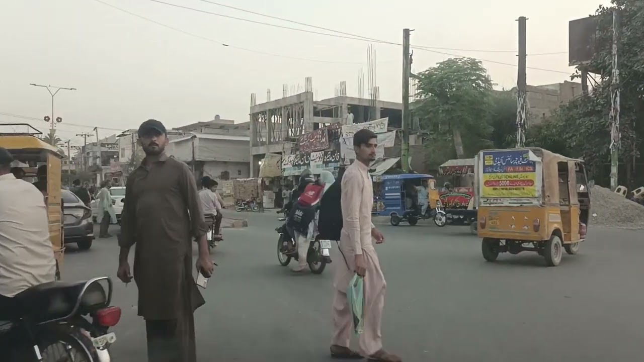 From Shadman Phase 2 to Model Town A Bahawalpur   Drive Walk