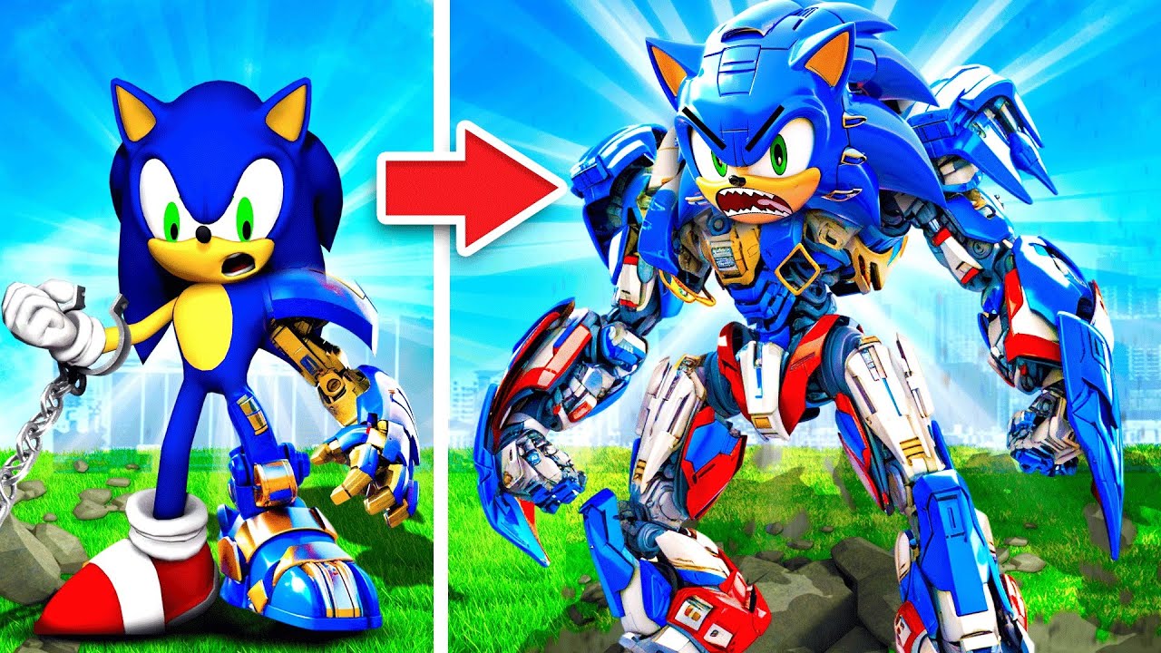From Sonic To TRANSFORMER SONIC In GTA 5!