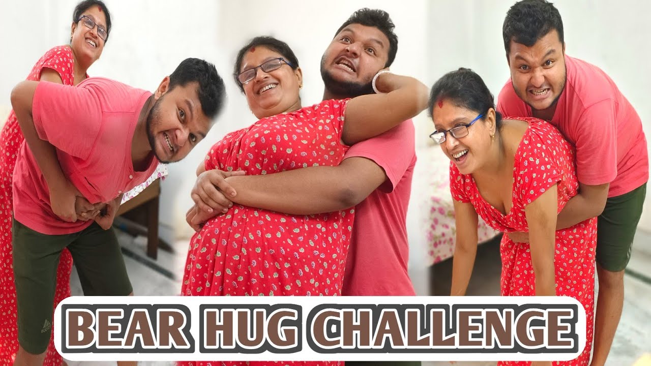 front bear hug challenge🐻 challenging video //most requested video😭🔥🎃 🐻